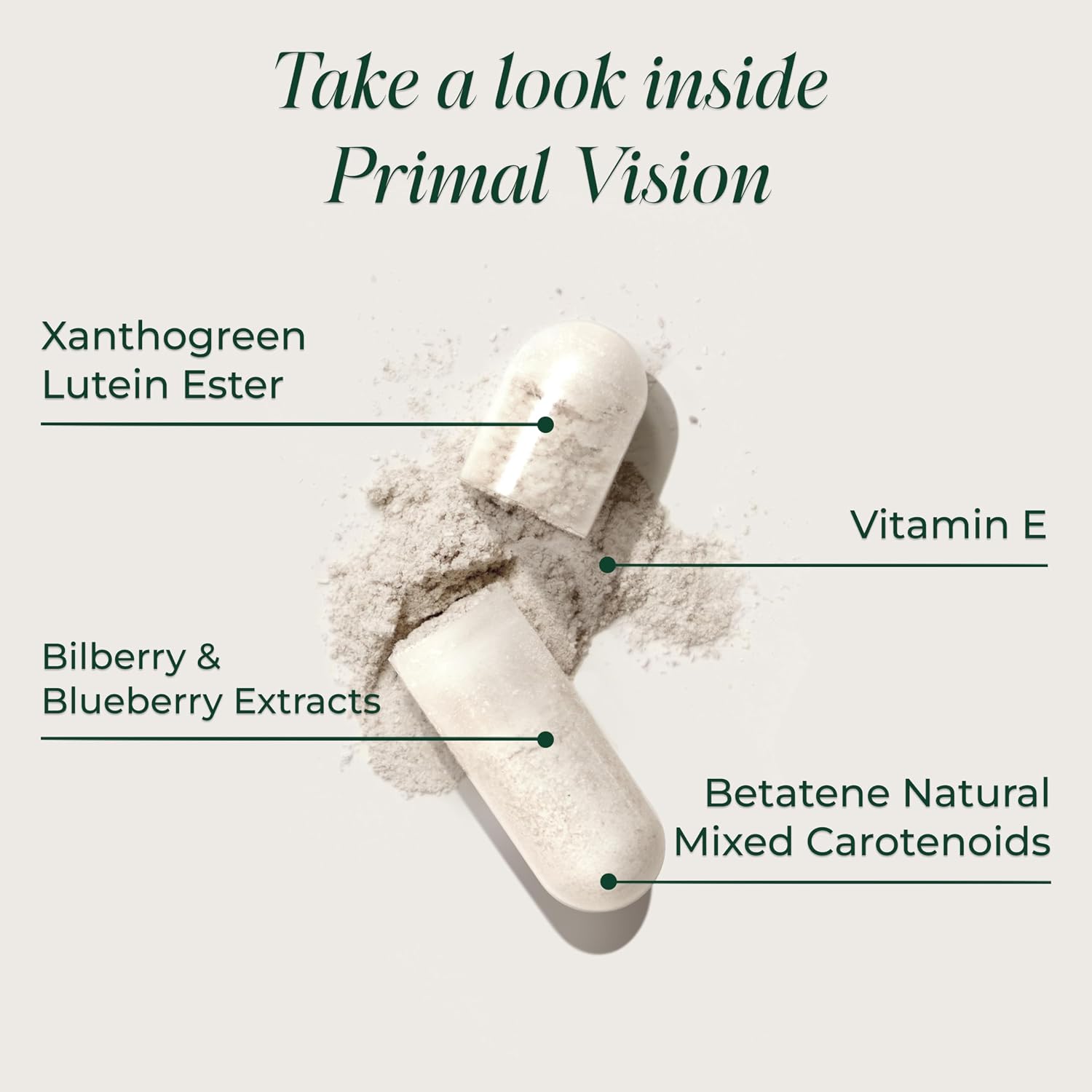 Primal Harvest Vision – Daily Vegetarian Friendly Supplement, Gluten & Dairy Free - PrimeBioHealth - canada supplements