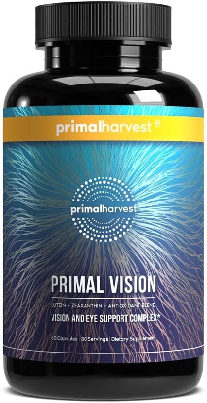 Primal Harvest Vision – Daily Vegetarian Friendly Supplement, Gluten & Dairy Free - PrimeBioHealth - canada supplements