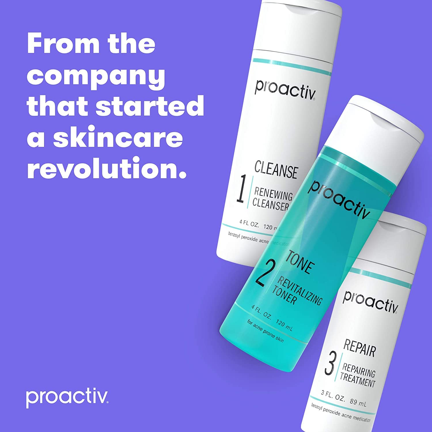 Proactiv Acne Cleanser - Benzoyl Peroxide Face Wash and Acne Treatment - Daily Facial Cleanser and Hyularonic Acid - PrimeBioHealth - canada supplements