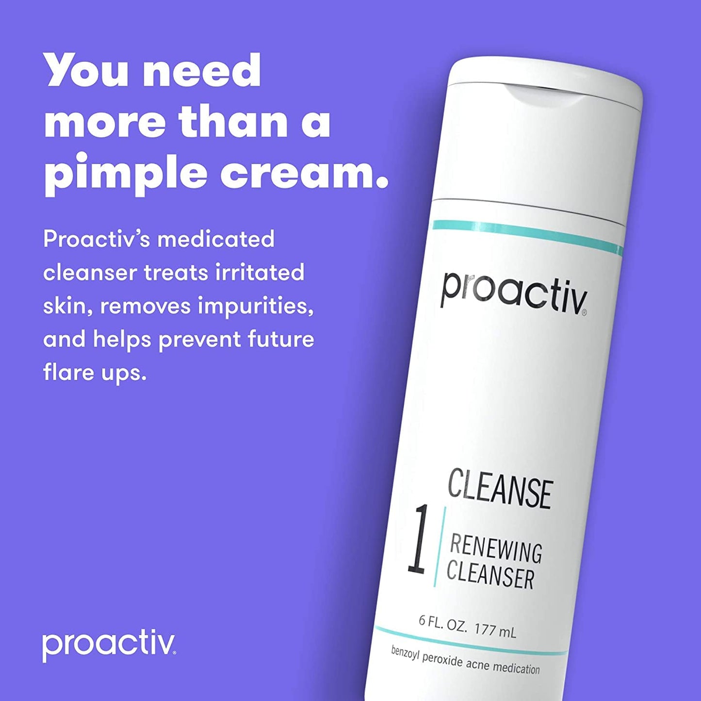 Proactiv Acne Cleanser - Benzoyl Peroxide Face Wash and Acne Treatment - Daily Facial Cleanser and Hyularonic Acid - PrimeBioHealth - canada supplements