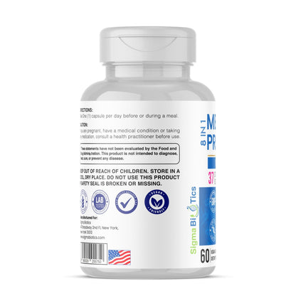 Probiotics for Men - 150 Billion CFU Acidophilus Capsules with Prebiotics & Postbiotics - Supports Gut Microbiome, Colon & Immune Health - PrimeBioHealth - canada supplements