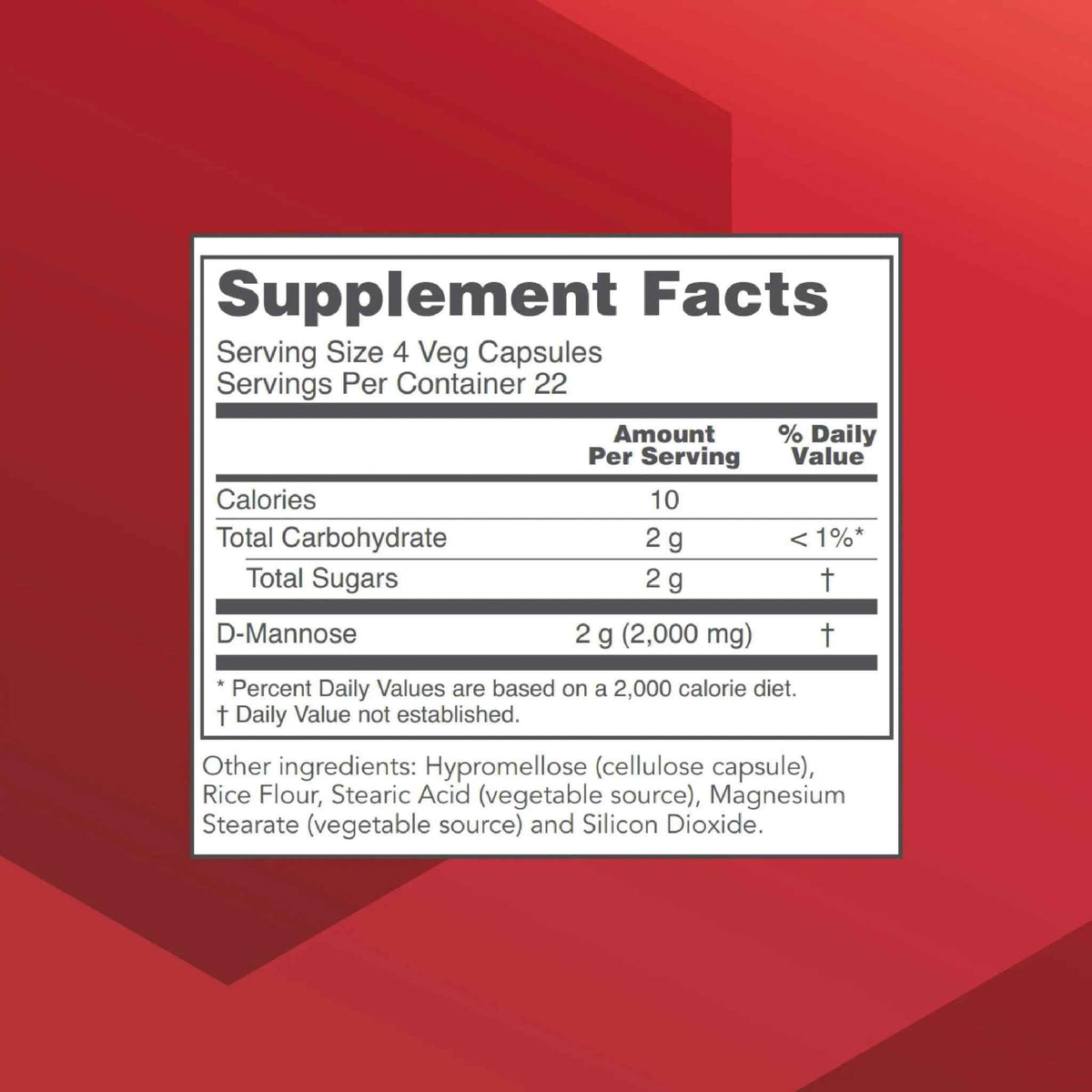 Protocol for Life Balance D-Mannose - 500mg - Bladder Cleanse - Support Healthy Urinary Tract* - For Men & Women - Kosher & Non-GMO - 90 Veg Capsules
