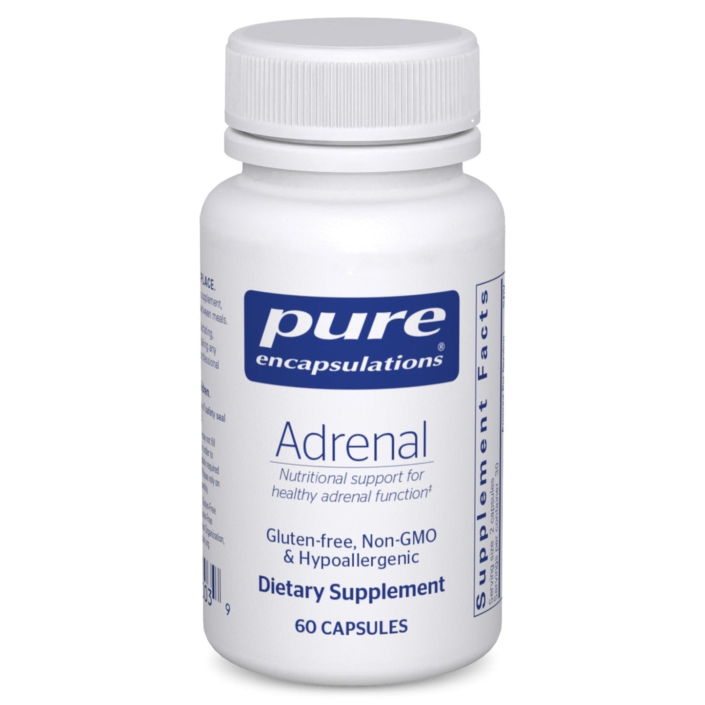Pure Encapsulations Adrenal Cortex Supplement – Supplement to Support Cortisol Health, Energy Levels, Stress Moderation, and Gland Function - PrimeBioHealth - canada supplements