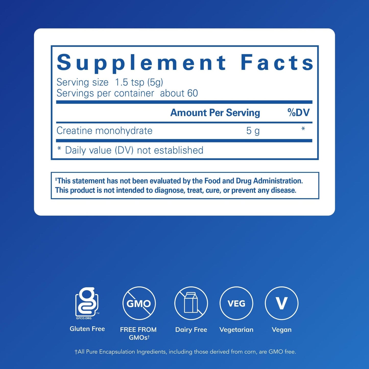 Pure Encapsulations Creatine - Creatine Supplement - Muscle Strength, Performance & Recovery - Pre-Workout Recovery Powder - Gluten-Free, Non-GMO - PrimeBioHealth - canada supplements