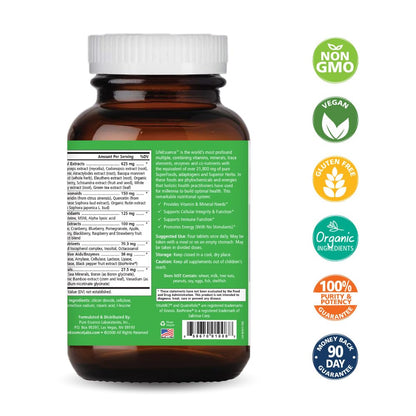 PURE ESSENCE LABS LifeEssence Multivitamin for Women and Men - Natural Herbal Supplement - Vitamin D, Vitamin D3, Vitamin B12, Biotin with Whole Foods (240 Tablets) - PrimeBioHealth - canada supplements