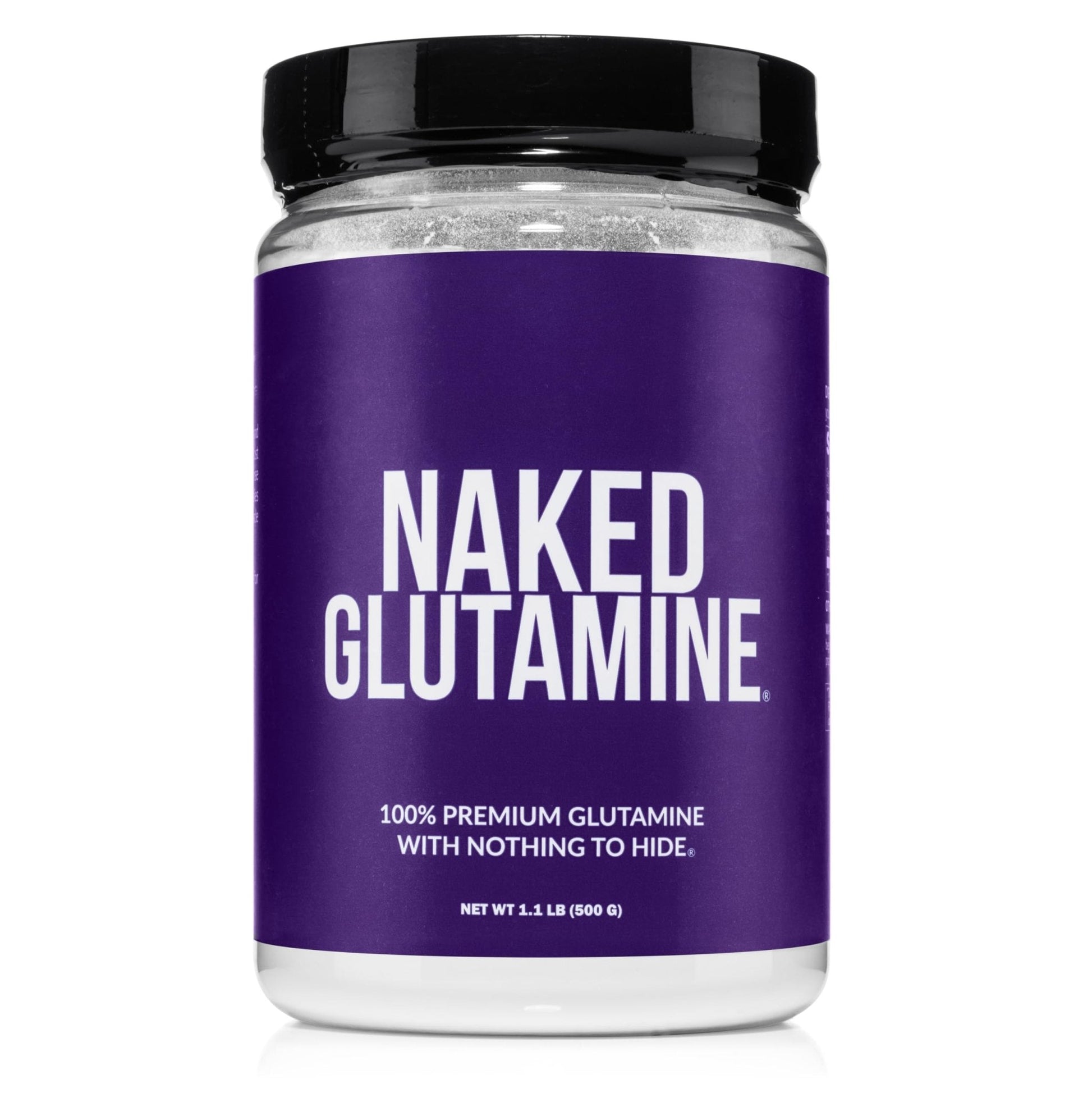 Pure L-Glutamine Made in The USA - 100 Servings - 500g, 1.1lb Bulk, Vegan, Non-GMO, Gluten and Soy Free. Minimize Muscle Breakdown & Improve Protein Synthesis. No Additives - PrimeBioHealth - canada supplements