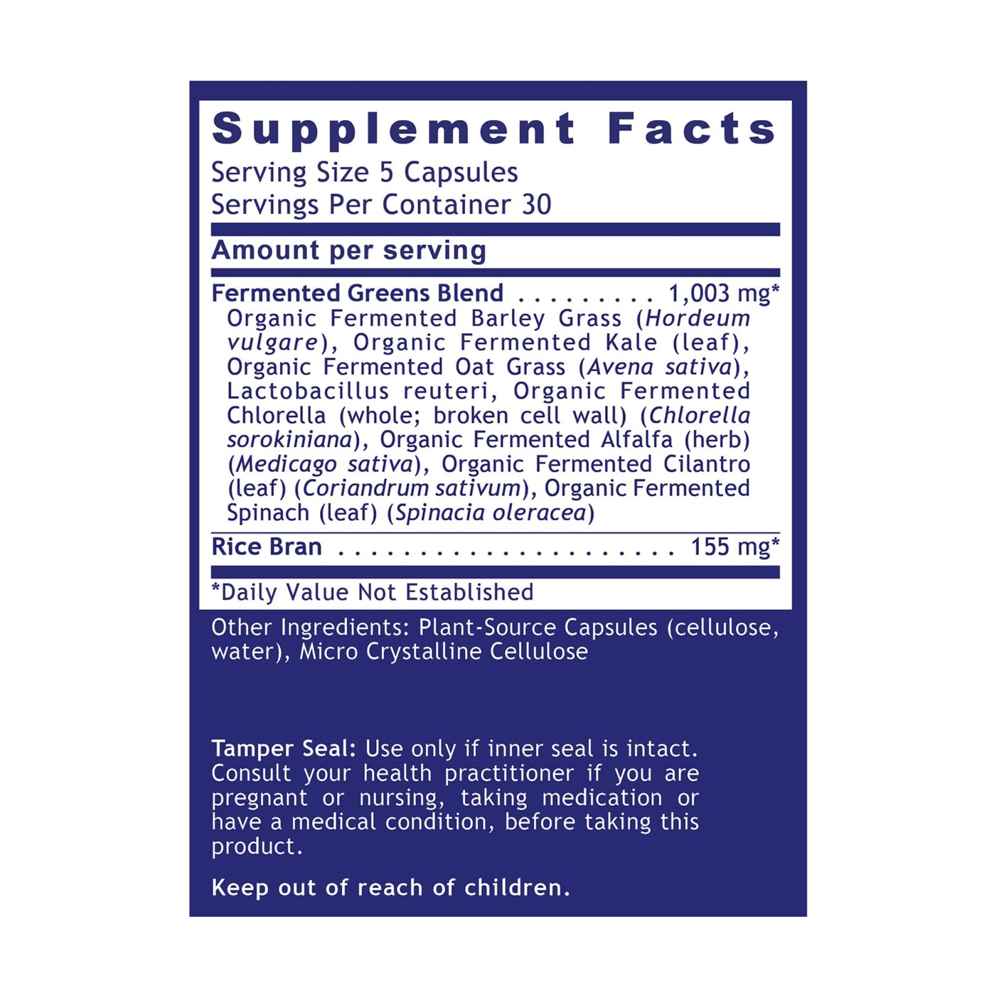 Quantum Nutrition Labs Quantum Fermented Greens- Super Greens Supplement, Superfood Blend, Organic Vitamins with Probiotic - Daily Greens with Spinach, Chlorella - PrimeBioHealth - canada supplements