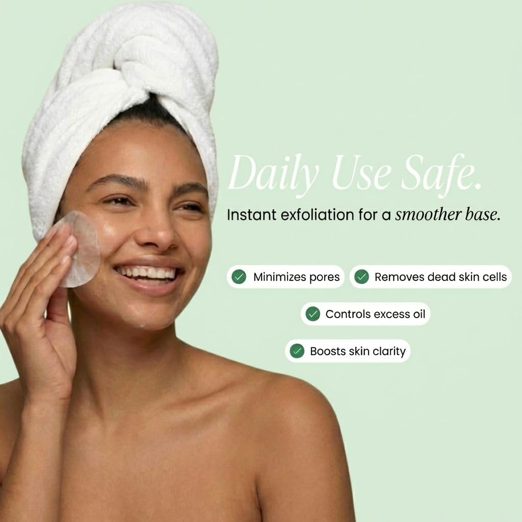 QUIA Toner Pads – AHA/BHA Dual-Action Exfoliate and Hydrate All in One – Soothing Formula for Sensitive Skin – Reduces Blackheads and Blemishes - PrimeBioHealth - canada supplements