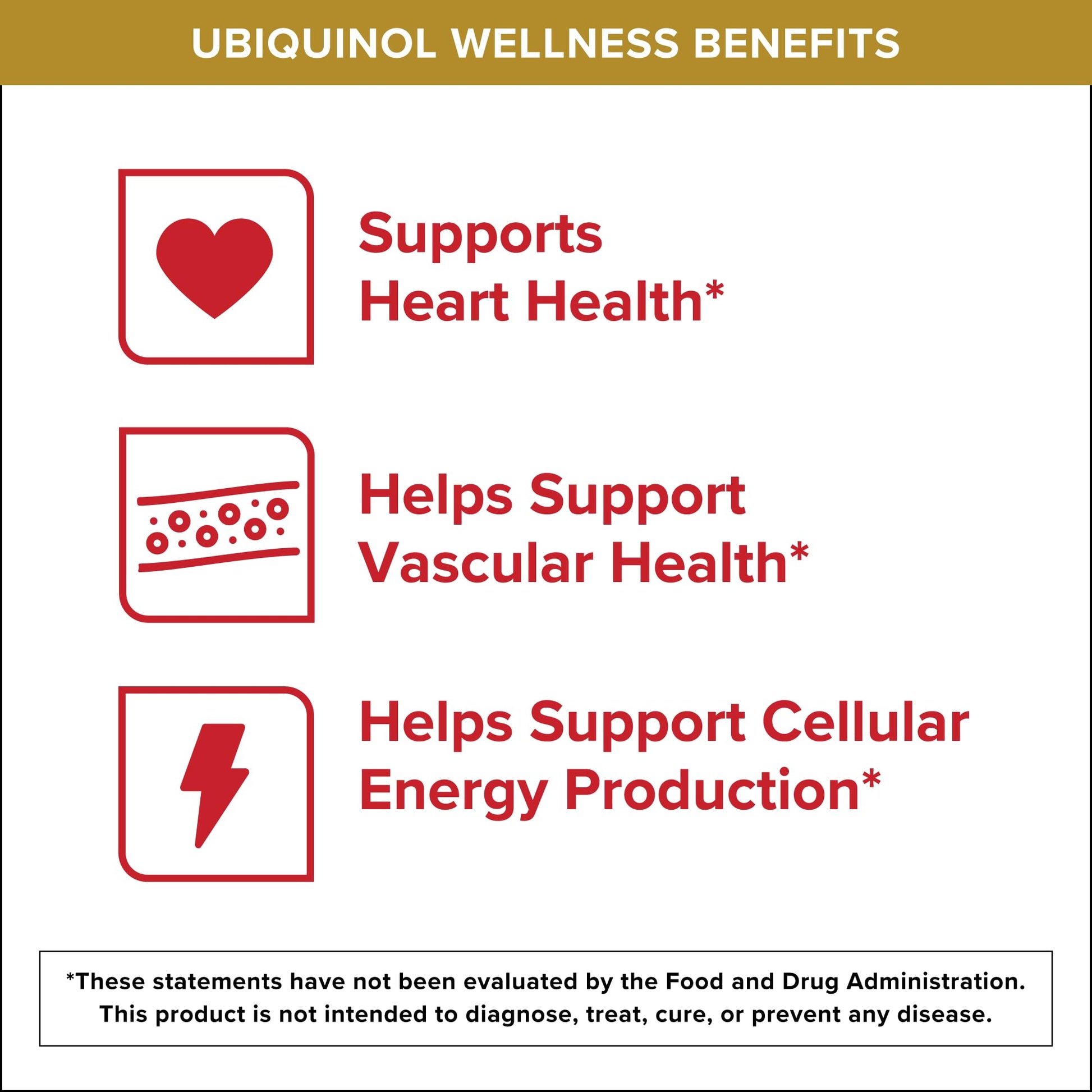 Qunol 200mg Ubiquinol, Powerful Antioxidant for Heart and Vascular Health, Essential for energy production, Natural Supplement Active Form of CoQ10, 60 Count - PrimeBioHealth - canada supplements