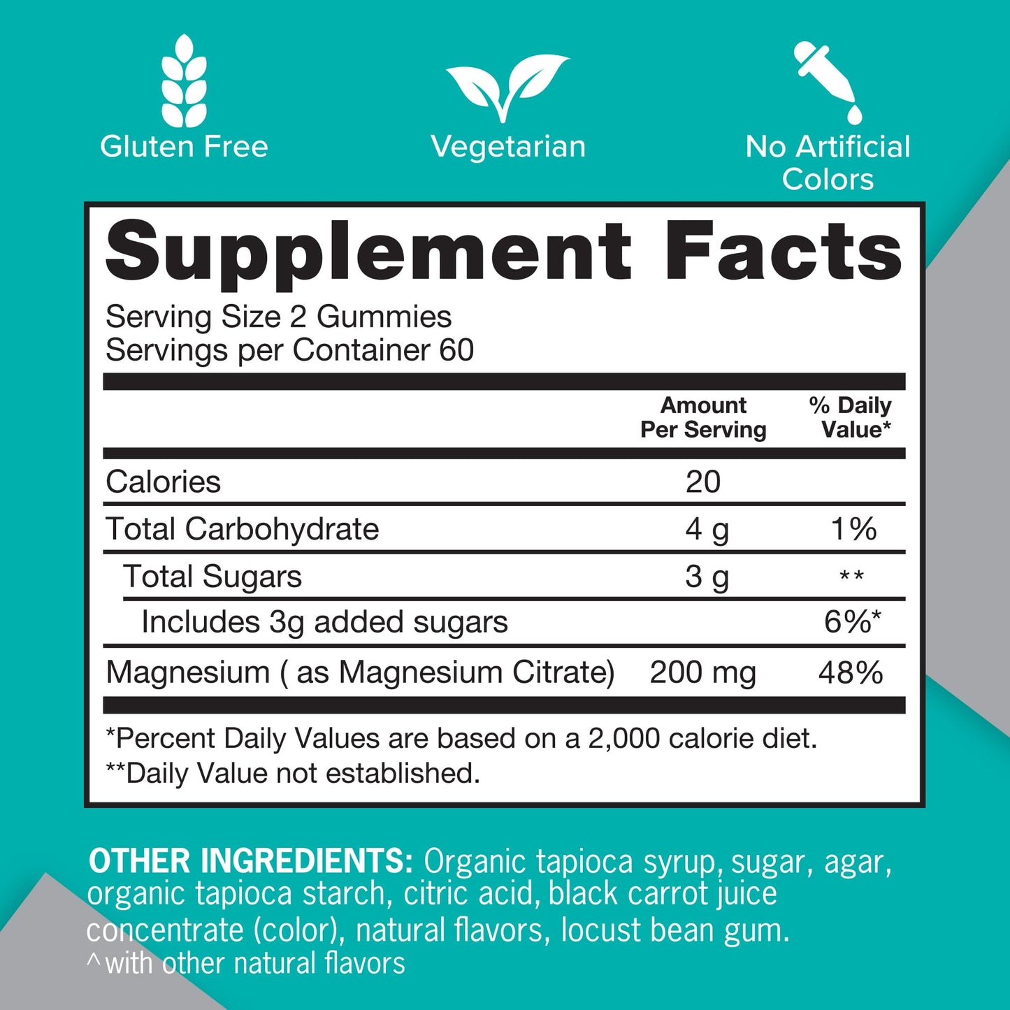 Qunol Magnesium Gummies for Adults, 200mg Elemental Magnesium (from 1,750mg Magnesium Citrate), High Absorption Magnesium Supplement, Supports Nerve, - PrimeBioHealth - canada supplements