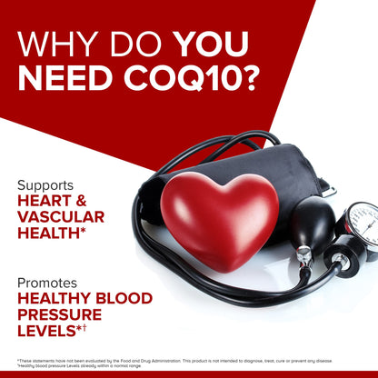 Qunol Ultra CoQ10 100mg, 3x Better Absorption, Patented Water and Fat Soluble Natural Supplement Form of Coenzyme Q10 - PrimeBioHealth - canada supplements