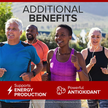 Qunol Ultra CoQ10 100mg, 3x Better Absorption, Patented Water and Fat Soluble Natural Supplement Form of Coenzyme Q10 - PrimeBioHealth - canada supplements