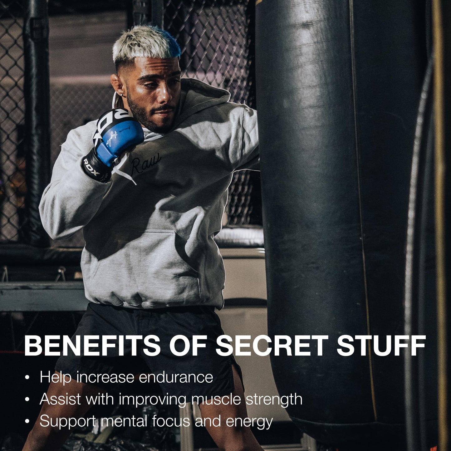 RAW Christopher's Secret Stuff Pre Workout Powder, Thavage (Tastes Like Winning) - Chris Bumstead CBUM Preworkout Supplement for Men & Women - Working Out, Hydration & Energy - 40 Servings - PrimeBioHealth - canada supplements