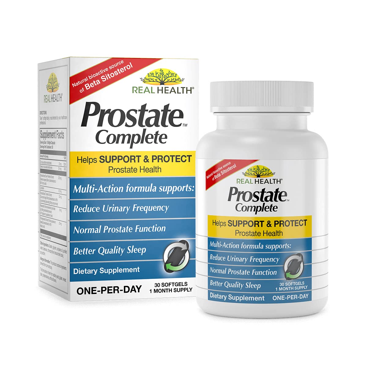 Real Health The Prostate Formula - Prostate Health Supplements for Men, Saw Palmetto Formula for Healthy Bladder and Urinary Support, - PrimeBioHealth - canada supplements