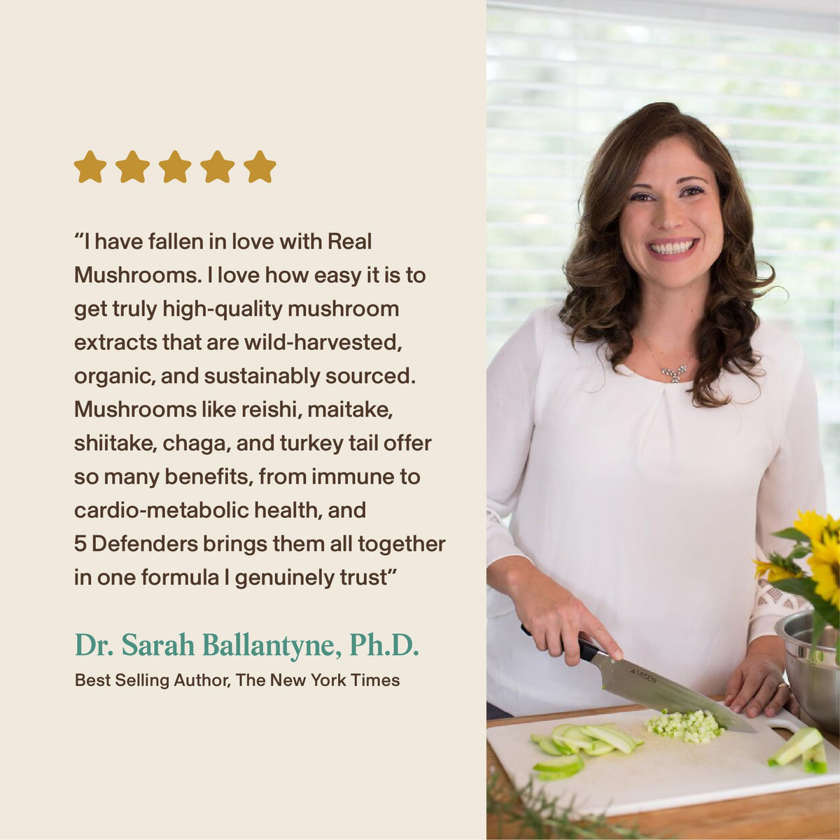 Real Mushrooms 5 Defenders - Adaptogenic Mushrooms Complex with Chaga, Reishi, Turkey Tail, Maitake & Shiitake for Wellness Support - PrimeBioHealth - canada supplements