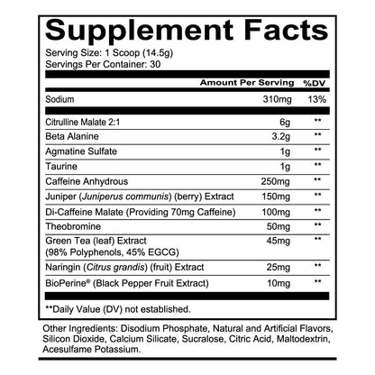 REDCON1 Total War Pre Workout - Beta Alanine + Citrulline Malate Keto Friendly Preworkout for Men & Women with 320mg of Caffeine - Fast Acting -Blue Lemonade (30 Servings) - PrimeBioHealth - canada supplements