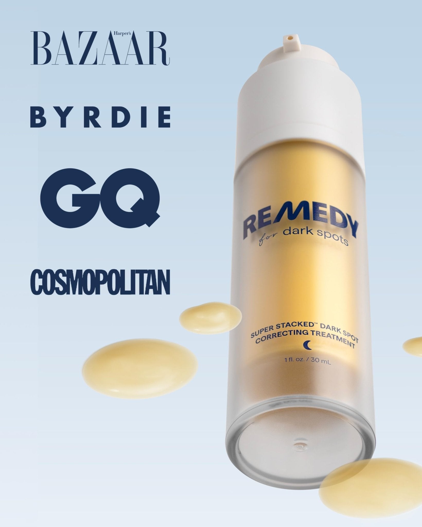 Remedy for Dark Spots | Advanced Night Treatment with Retinol & Kojic Acid | For Discoloration and Uneven Tones | With Glutathione - PrimeBioHealth - canada supplements