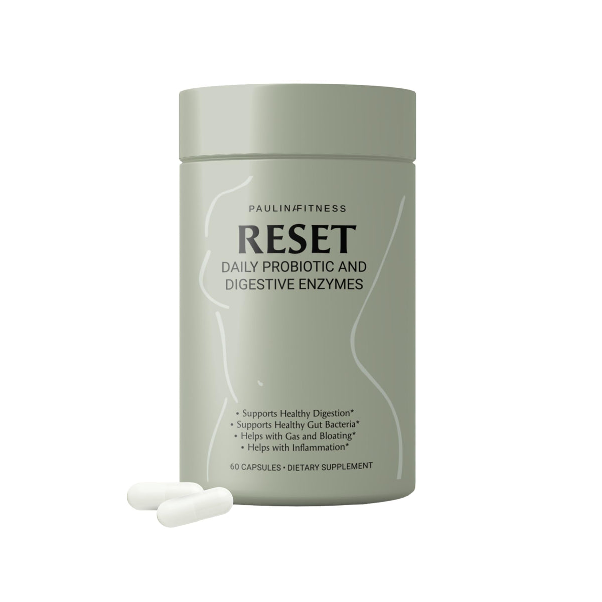 Reset Daily Probiotic + Prebiotic Plant Digestive Enzymes – Advanced Gut Reset for Women - PrimeBioHealth - canada supplements