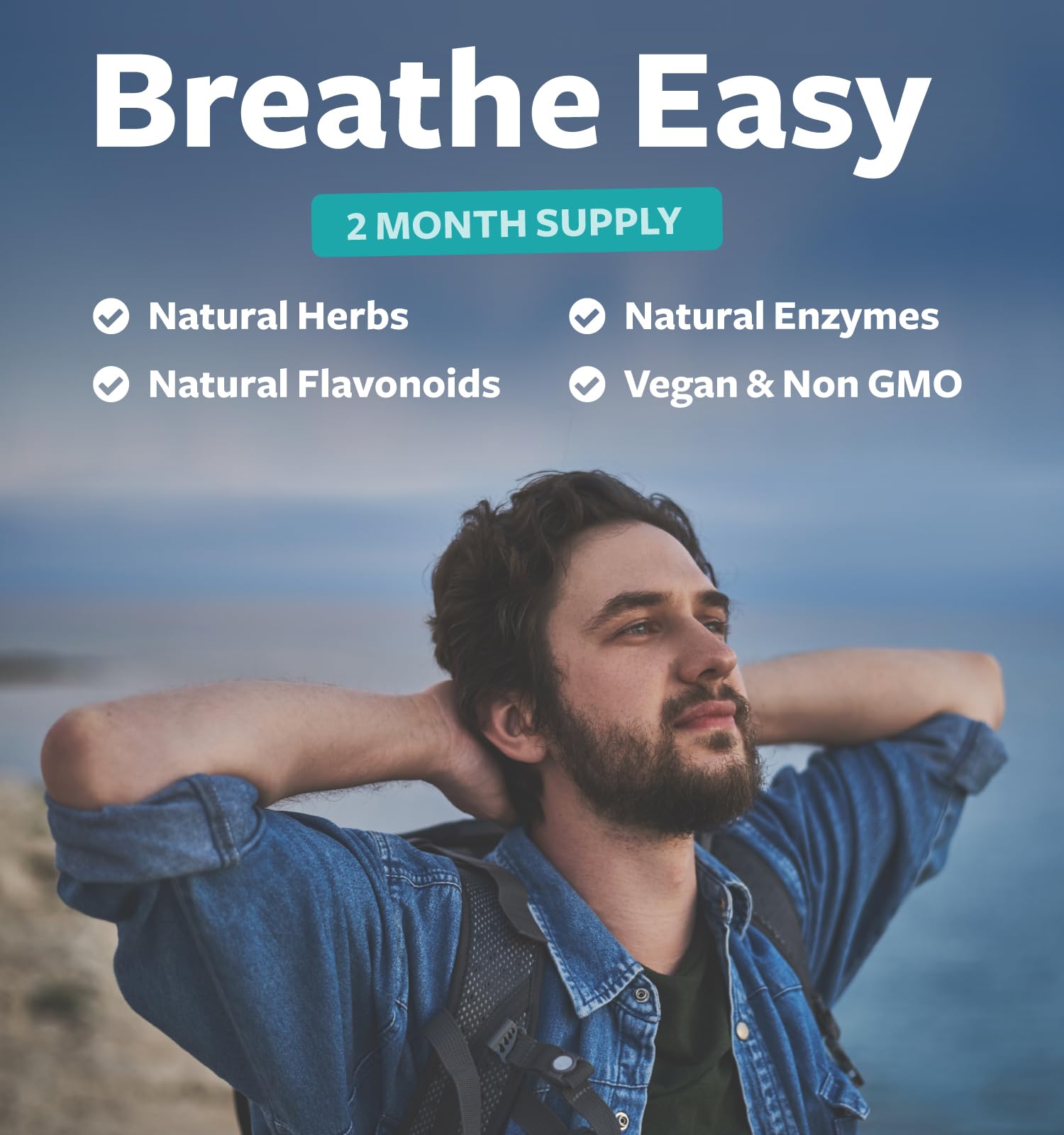 Respiratory Lung Health Supplement - Invigorating Lung Support Supplement Helps Support Clear Airways Mucus Removal and Seasonal or Year Round Detox - Vegan Herbal Non-GMO Formula (2 Months Supply) - PrimeBioHealth - canada supplements