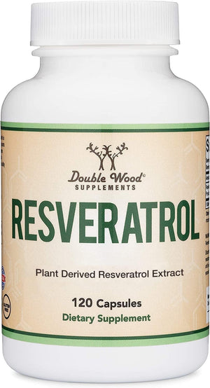 Resveratrol Supplement 500mg Per Serving, 120 Capsules (Resveratrol Polygonum Root Extract Providing 50% Trans Resveratrol) - PrimeBioHealth - canada supplements