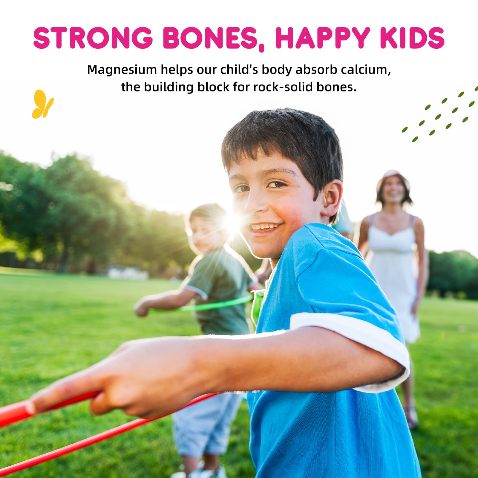 ReviNutra Magnesium Gummies for Kids - Magnesium Glycinate Gummies with L-Theanine, Chamomile, Vitamin B6, D for Kids & Adults Sleep - PrimeBioHealth - canada supplements