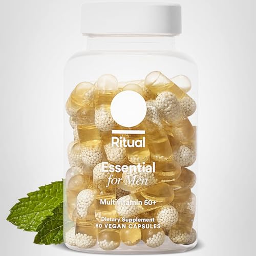 Ritual Men’s 50+ Daily Multivitamin - Key Essential Vitamins and Minerals To Support Heart, Energy, Brain, Muscle, Bone Health* - Including Zinc, D3, B12, A - PrimeBioHealth - canada supplements