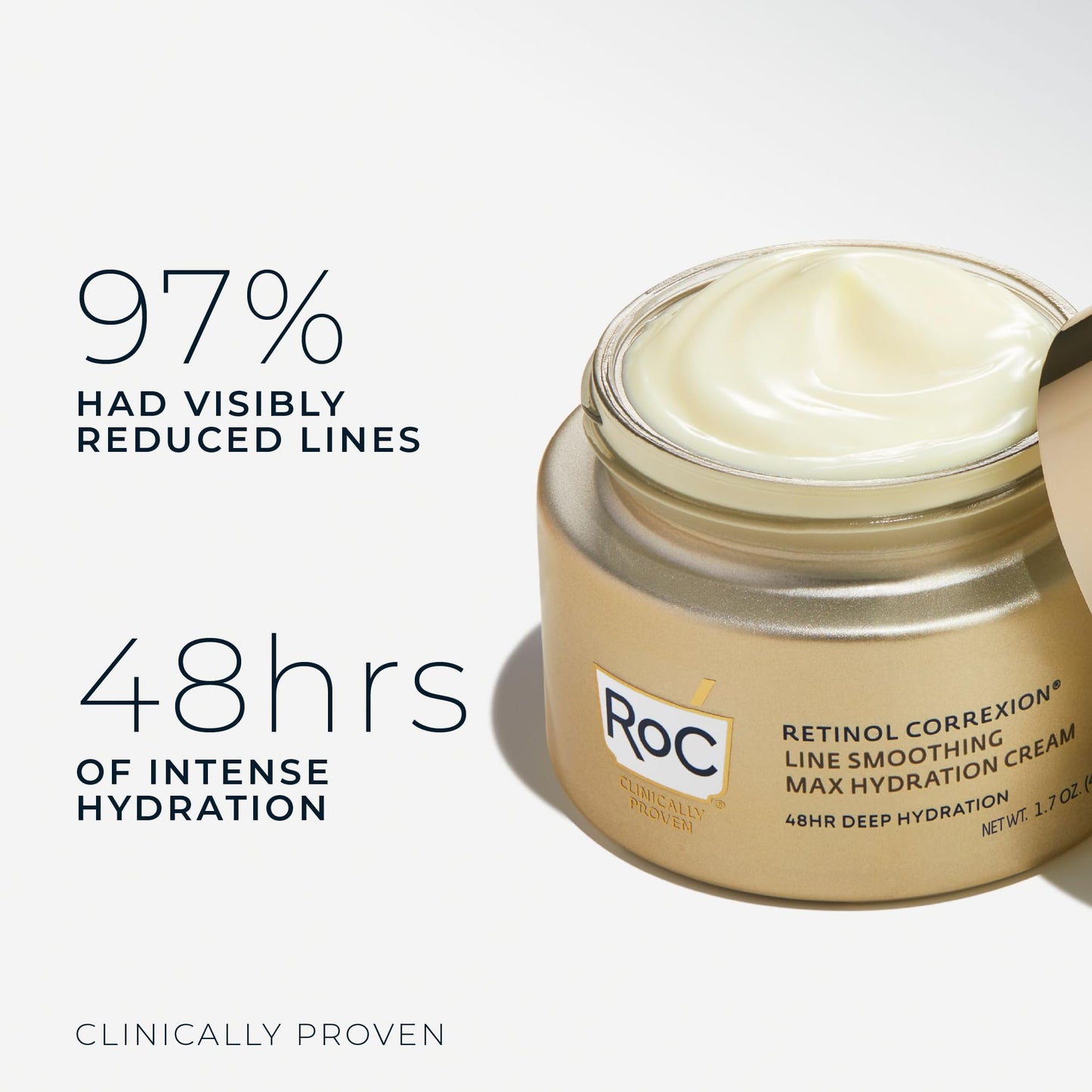 RoC Retinol Correxion Max Daily Hydration Anti-Aging Face Moisturizer with Hyaluronic Acid - PrimeBioHealth - canada supplements