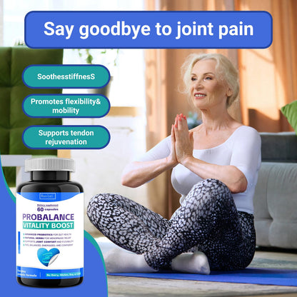 Ruolai ProBalance Probiotics for Women 68B CFU – Menopause, Bloat & Belly Support – Turmeric & Moringa - PrimeBioHealth - canada supplements