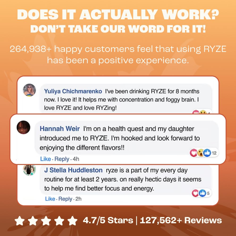 RYZE SUPERFOODS Mushroom Medium Roast Coffee USDA Organic with 6 Adaptogenic Mushrooms, USA Grown Instant Coffee for Better Energy - PrimeBioHealth - canada supplements