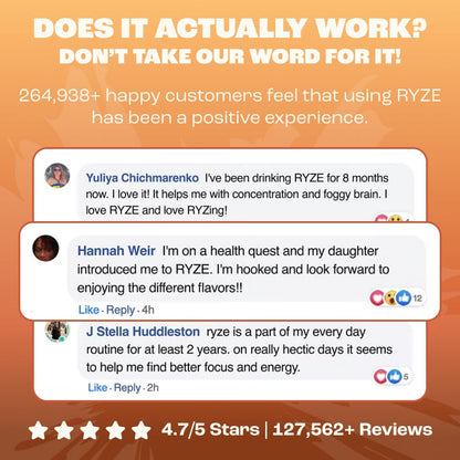 RYZE SUPERFOODS Mushroom Medium Roast Coffee USDA Organic with 6 Adaptogenic Mushrooms, USA Grown Instant Coffee for Better Energy - PrimeBioHealth - canada supplements