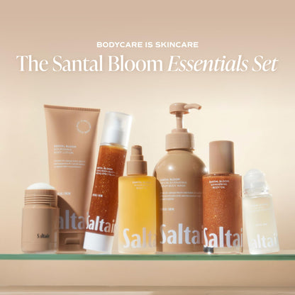 Saltair Body Oil - Luxurious Santal Bloom After Shower and Bath Oil for Women and Men. Botanical, Non-Greasy - PrimeBioHealth - canada supplements