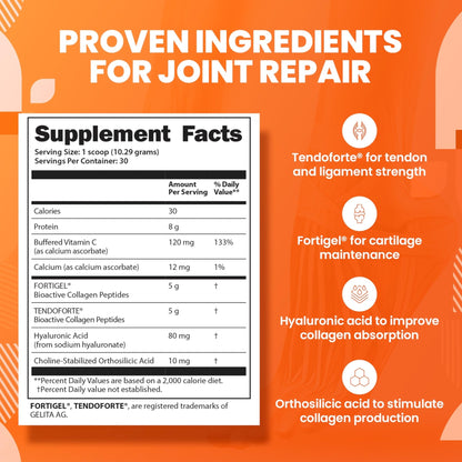 SaltWrap Collagen Synthesis - Collagen Peptides for Joints with Fortigel, Tendoforte, Best Collagen Powder for Tendons, Ligaments - PrimeBioHealth - canada supplements