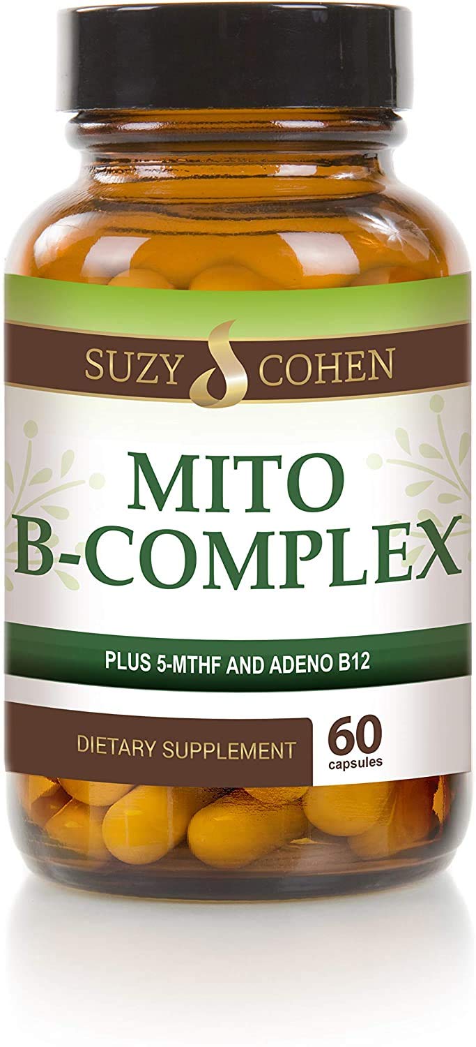 Script Essentials Suzy Cohen, Mito B Complex Dietary Supplement, 5-MTHF, Adeno B12, Methylation Support, Supports Healthy Nervous System - PrimeBioHealth - canada supplements
