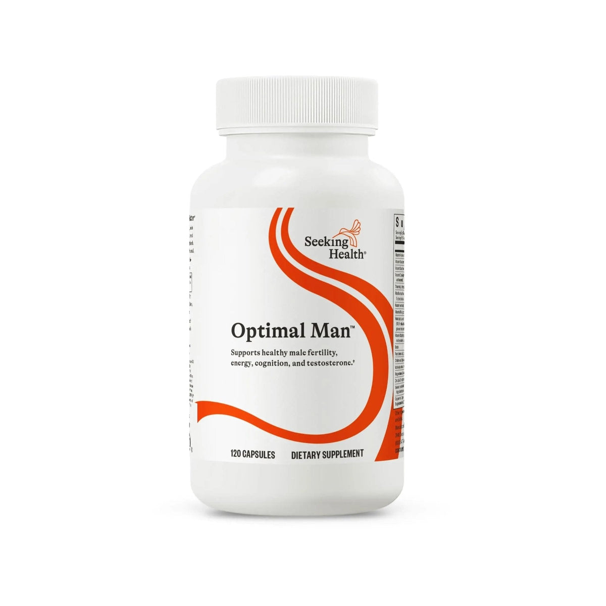 Supplement Product​Seeking Health Optimal Man - Multivitamin Supplement with Zinc, Active Folate, & Alpha-Lipoic Acid - Multivitamin Supports Energy & Brain Health - Support Healthy Aging - GlowUpCaUSA