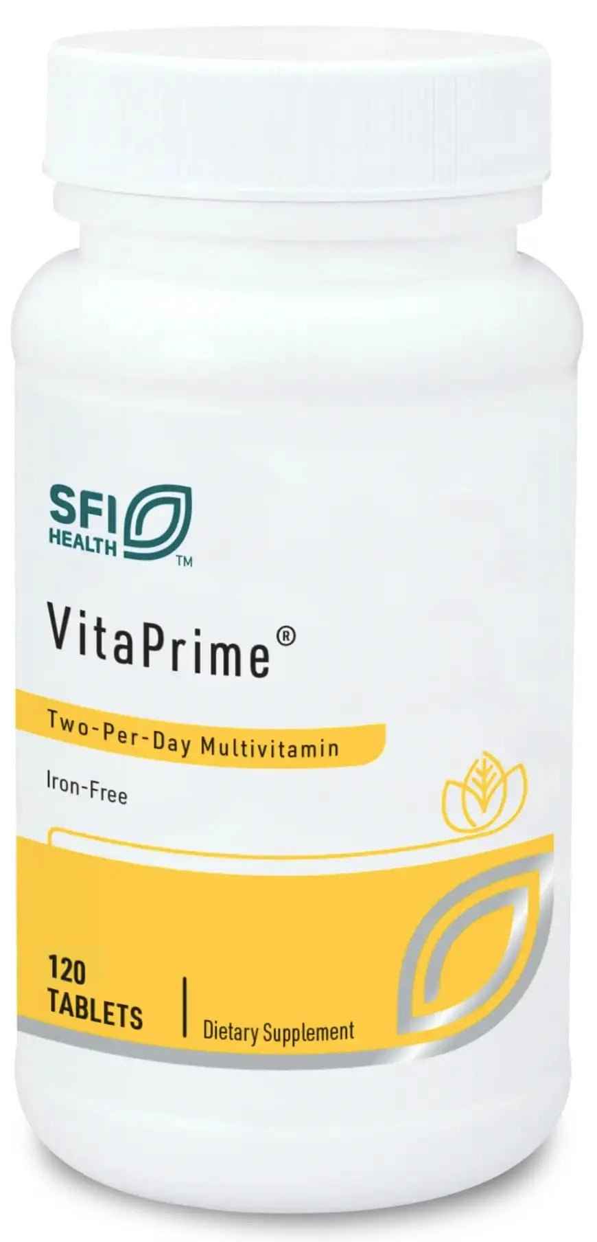 SFI Health VitaPrime - Iron Free Multivitamin for Women & Men - Promote Immune Function & Support Nutritional Gaps
