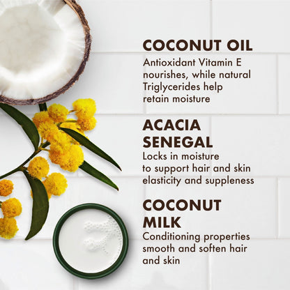 SheaMoisture for Dry Skin Nourishing Hydration 100% Extra Virgin Coconut Oil Soften and Restore Skin and Hair 14.5 oz - PrimeBioHealth - canada supplements