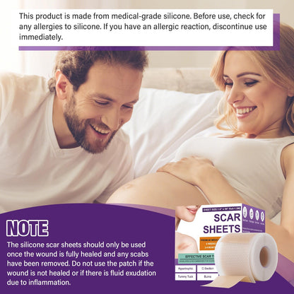 Silicone Scar Sheets,Silicone Scar Tape,Silicone Scar Removal Strips for Surgical,C-Section,Tummy Tuck,Keloid Scars - PrimeBioHealth - canada supplements
