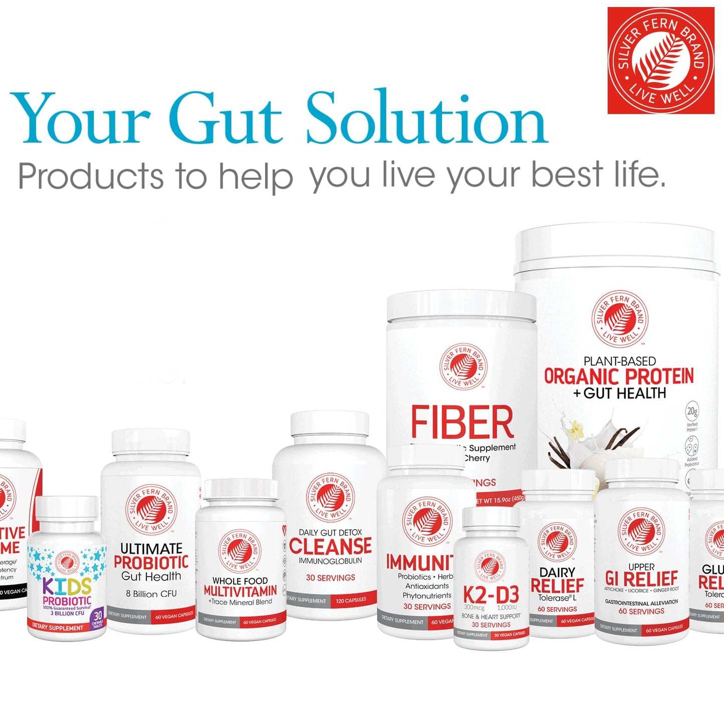 Silver Fern Brand Regularity Digestive Supplement - 2 Bottles = 60 Capsules = 60 Day Supply - Mucosave FG (Prickly Pear Polysaccharides - PrimeBioHealth - canada supplements