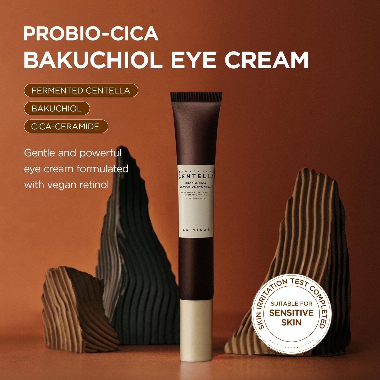 SKIN1004 Centella Probio-Cica Bakuchiol Eye Cream, Korean Eye Cream for Fine Lines with Centella, Hydrating Eye Treatment for Under Eye Area - PrimeBioHealth - canada supplements