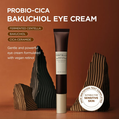 SKIN1004 Centella Probio-Cica Bakuchiol Eye Cream, Korean Eye Cream for Fine Lines with Centella, Hydrating Eye Treatment for Under Eye Area - PrimeBioHealth - canada supplements