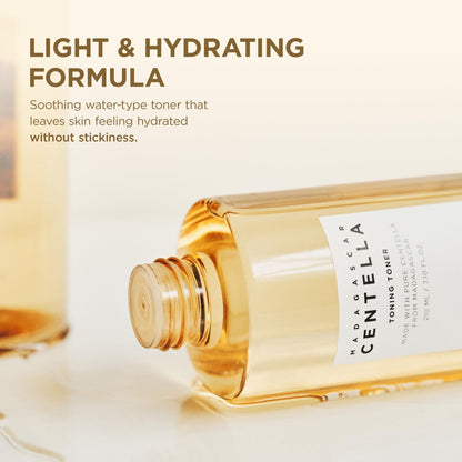 SKIN1004 Centella Toning Toner 7.10 fl.oz, 210ml, Korean Face Toner with Madagascar Centella Asiatica & Hyaluronic Acid for Hydrating - PrimeBioHealth - canada supplements