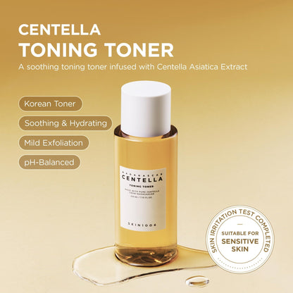 SKIN1004 Centella Toning Toner 7.10 fl.oz, 210ml, Korean Face Toner with Madagascar Centella Asiatica & Hyaluronic Acid for Hydrating - PrimeBioHealth - canada supplements