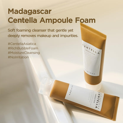 SKIN1004 Madagascar Centella Ampoule Foam, 4.23 fl.oz, Korean Face Cleanser & Makeup Remover - PrimeBioHealth - canada supplements