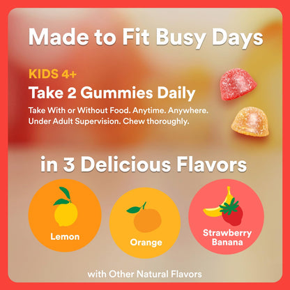 SmartyPants Kids Multivitamin Gummies with Omega 3 DHA/EPA, Vitamins D3, C, B12, B6, A, K, and Zinc, Gluten Free - PrimeBioHealth - canada supplements