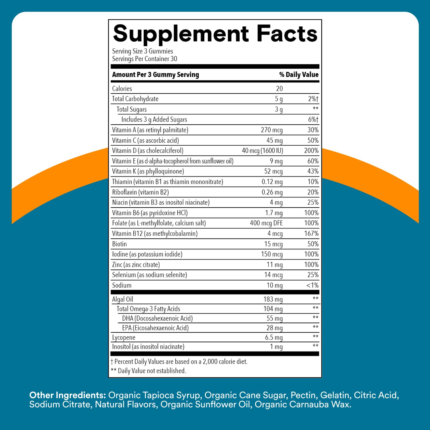 SmartyPants Men's Multivitamin Gummies with Omega 3 DHA/EPA, Methylfolate, Vitamin D3, C, B12, B6, A, K, Zinc - PrimeBioHealth - canada supplements