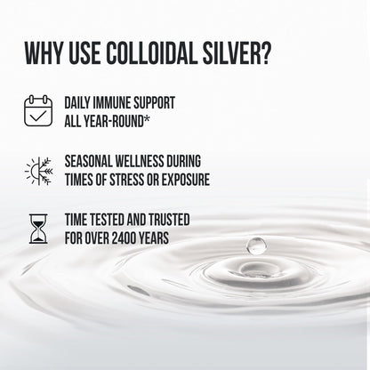 Sovereign Silver Immune Support - Colloidal Silver, Bio-Active Silver Hydrosol, 10 ppm, Liquid Dropper, 4 Fl Oz, (118 mL) - PrimeBioHealth - canada supplements