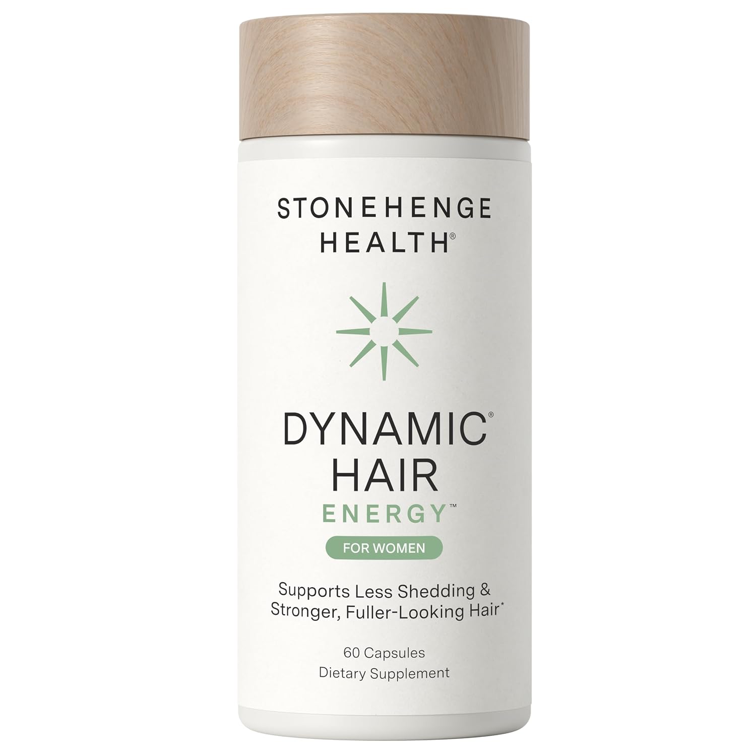 Stonehenge Health Dynamic Hair Energy for Women – Hair Growth Supplement with Saw Palmetto, Spermidine, Biotin, Iron & Tocotrienols – Supports Thicker Hair with Less Shedding – 60 Capsules - PrimeBioHealth - canada supplements