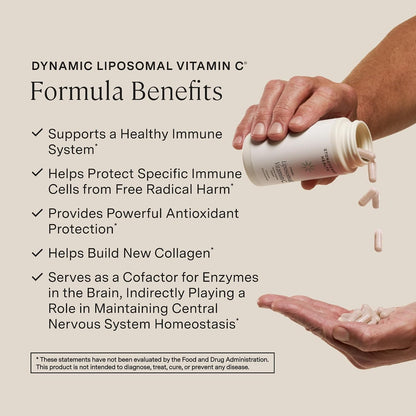 Stonehenge Health Dynamic Liposomal Vitamin C + Dynamic Immunity Bundle Supplements to Support Immune System, Collagen Synthesis, and Brain Health - PrimeBioHealth - canada supplements