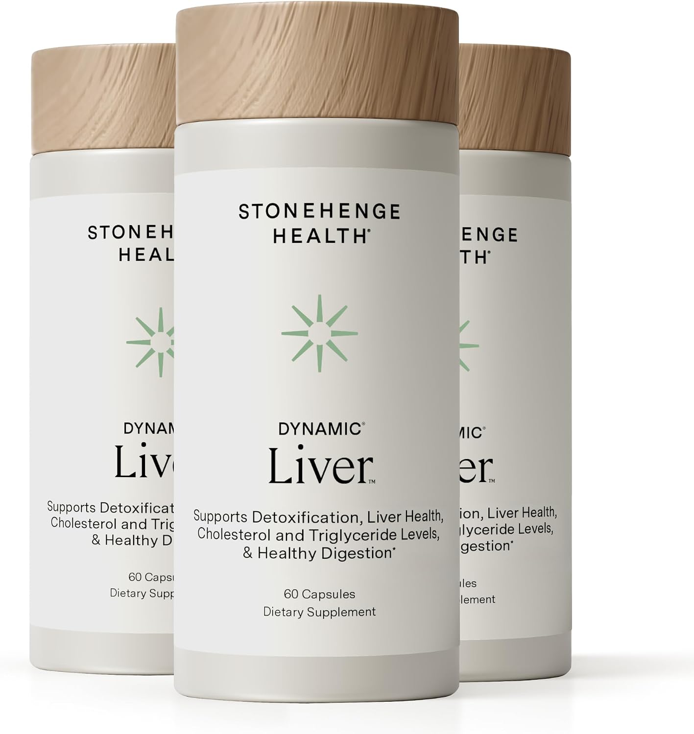 Stonehenge Health Dynamic Liver – Siliphos Milk Thistle Formula – Liver Support & Antioxidant Support, Gut-Liver Axis, Selenium, Zinc, Vitamin E, Ginger, Beetroot Extract Non-GMO, 60 Veg Caps (3 Pack) - PrimeBioHealth - canada supplements