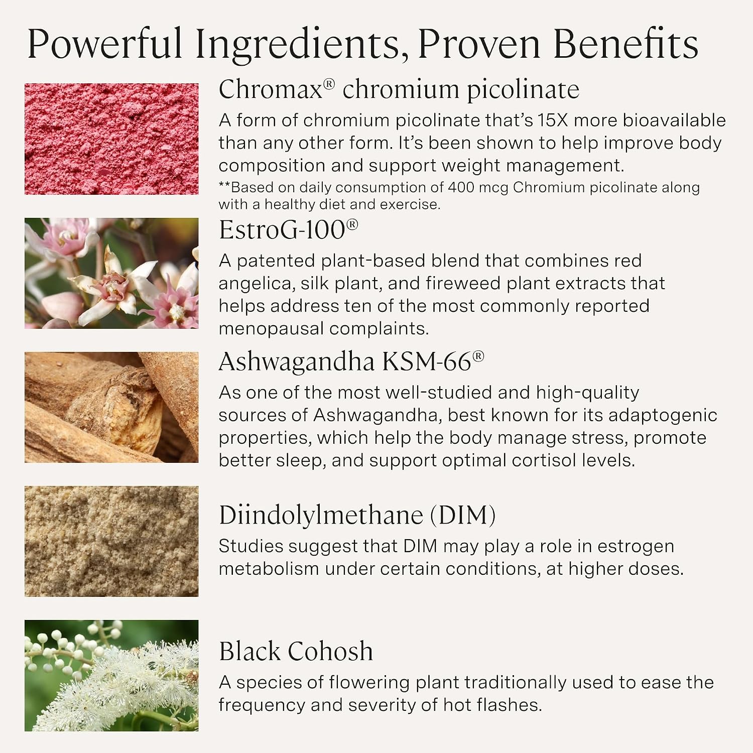 Stonehenge Health for Women Menopause Support for Peri + Menopause + Post - Mood, Energy, Stress, Hot Flashes, Night Sweats, Sleep & Cortisol, Chromax Chromium, Vitamin D3, KSM-66 Ashwagandha - PrimeBioHealth - canada supplements